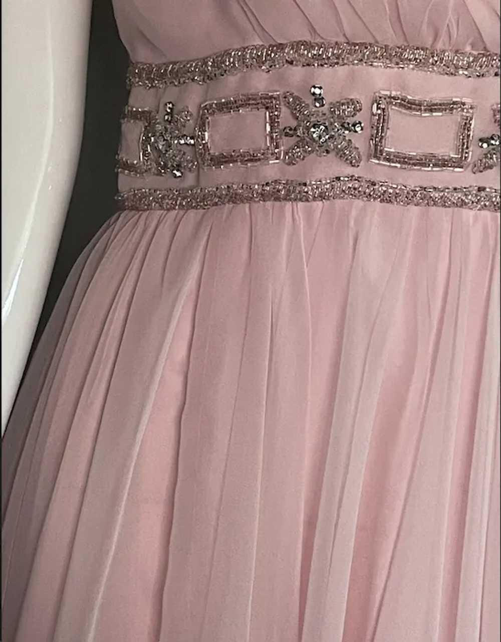 Miss Elliette Pink Party Dress S - image 8