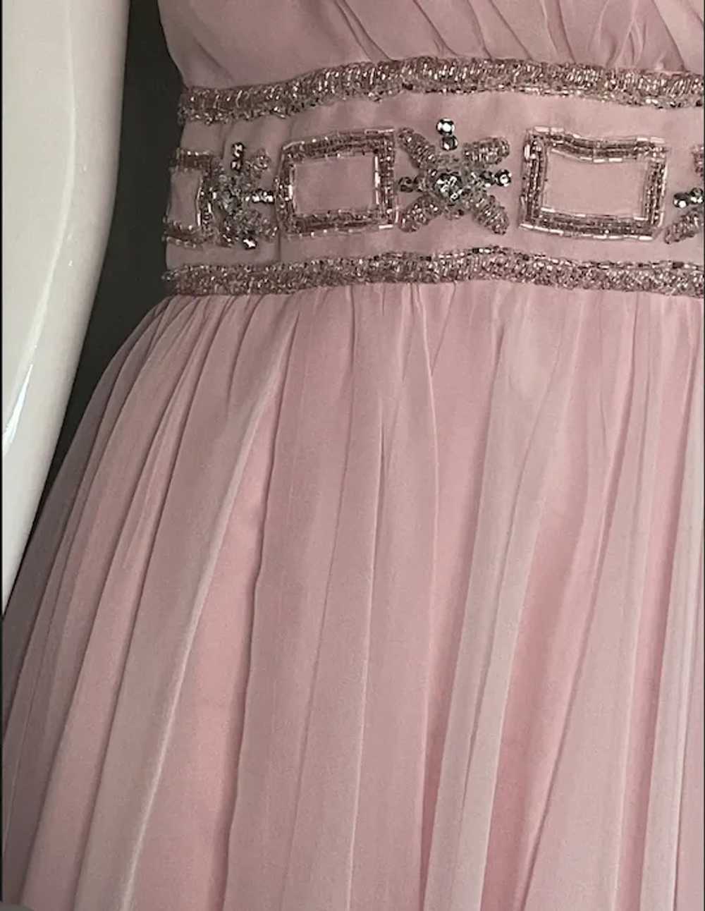 Miss Elliette Pink Party Dress S - image 9