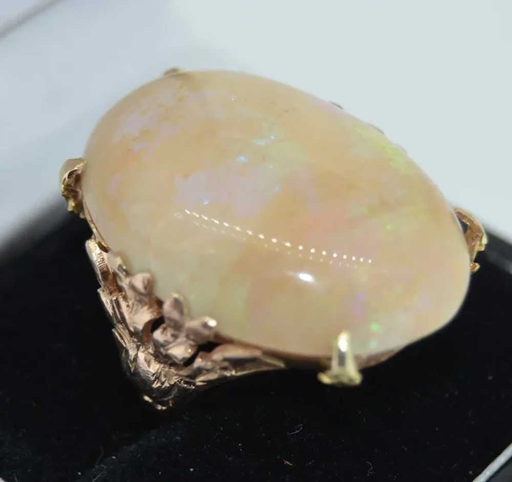 25.5 Carat Natural Opal & 14K yellow and Rose Gol… - image 3