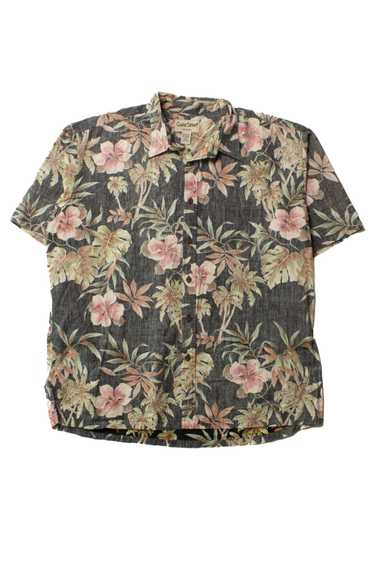 Vintage Cooke Street Hibiscus Hawaiian Shirt (199… - image 1