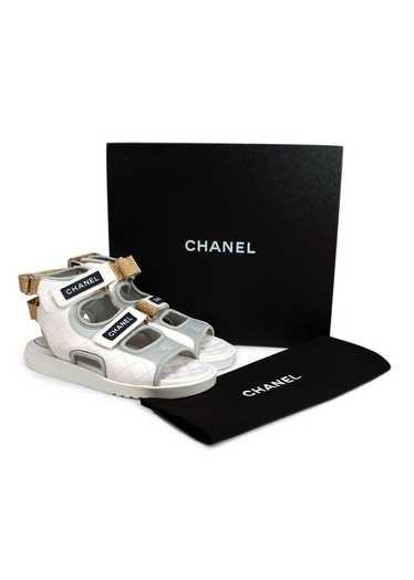 Managed by hewi Chanel White Gladiator Platform Da