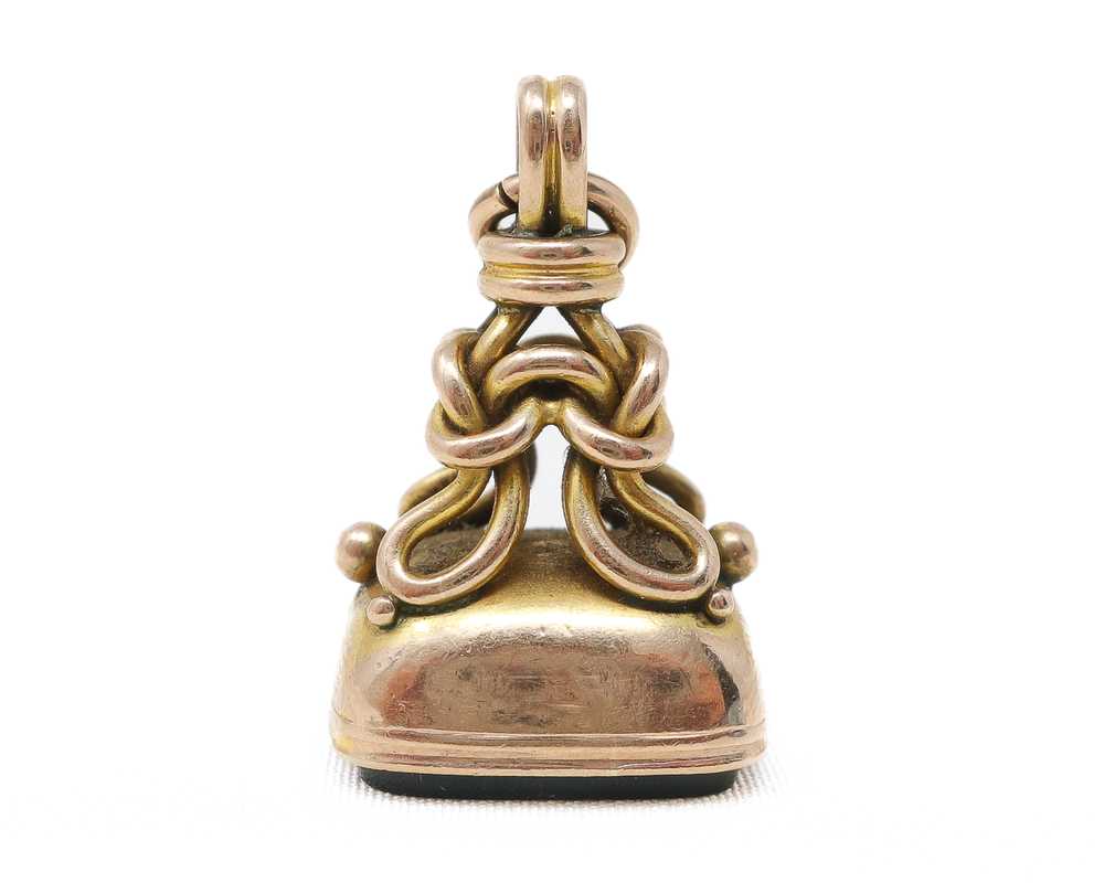 Victorian Bloodstone Fob - image 2