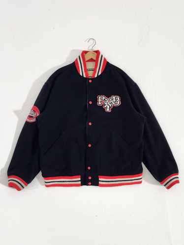 極美品 90s PNB NATION リバーシブル スタジャン XXL くぼみ