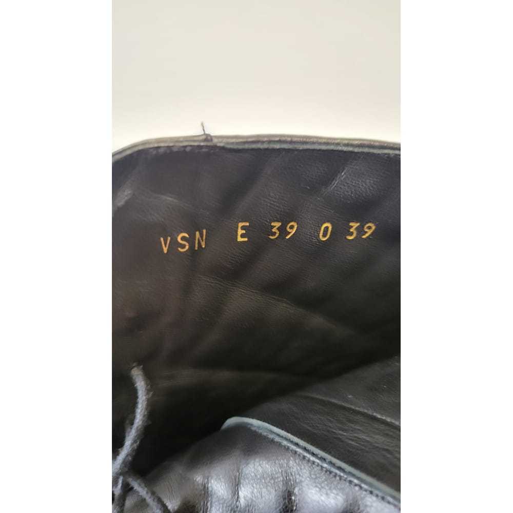 Valentino Garavani Rockstud leather biker boots - image 5