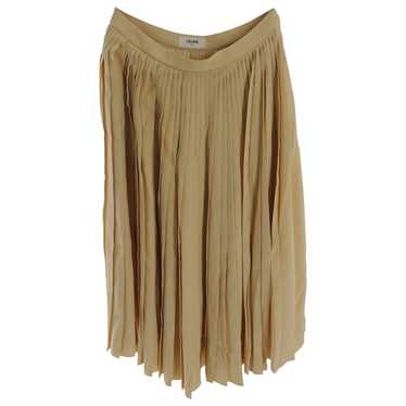 Celine Silk mid-length skirt - image 1