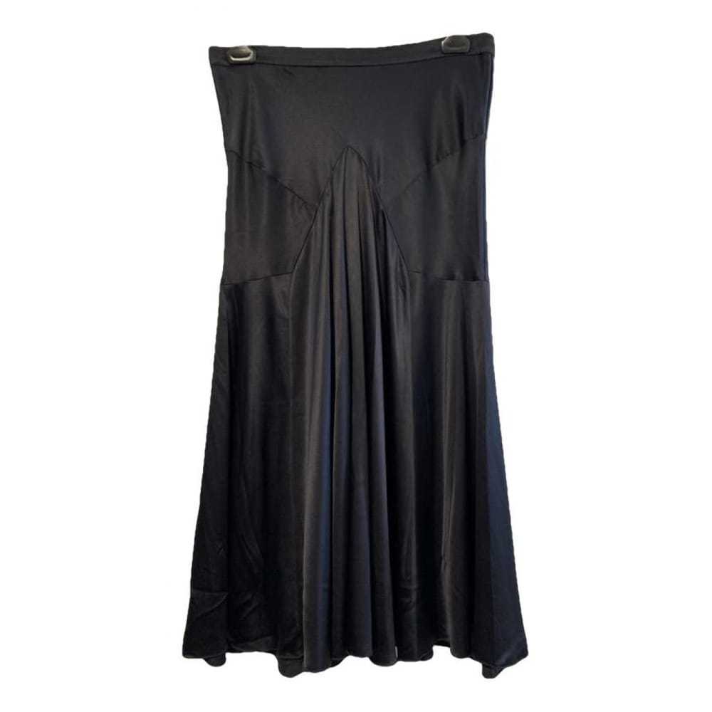 Blumarine Silk mid-length skirt - image 1