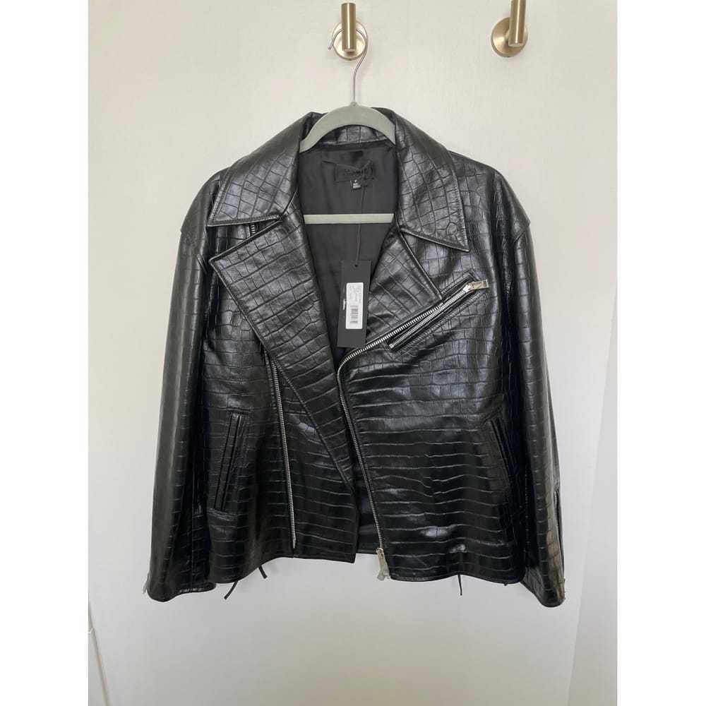 Nili Lotan Leather biker jacket - image 2