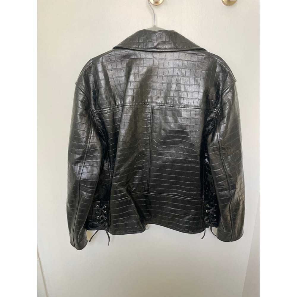 Nili Lotan Leather biker jacket - image 5