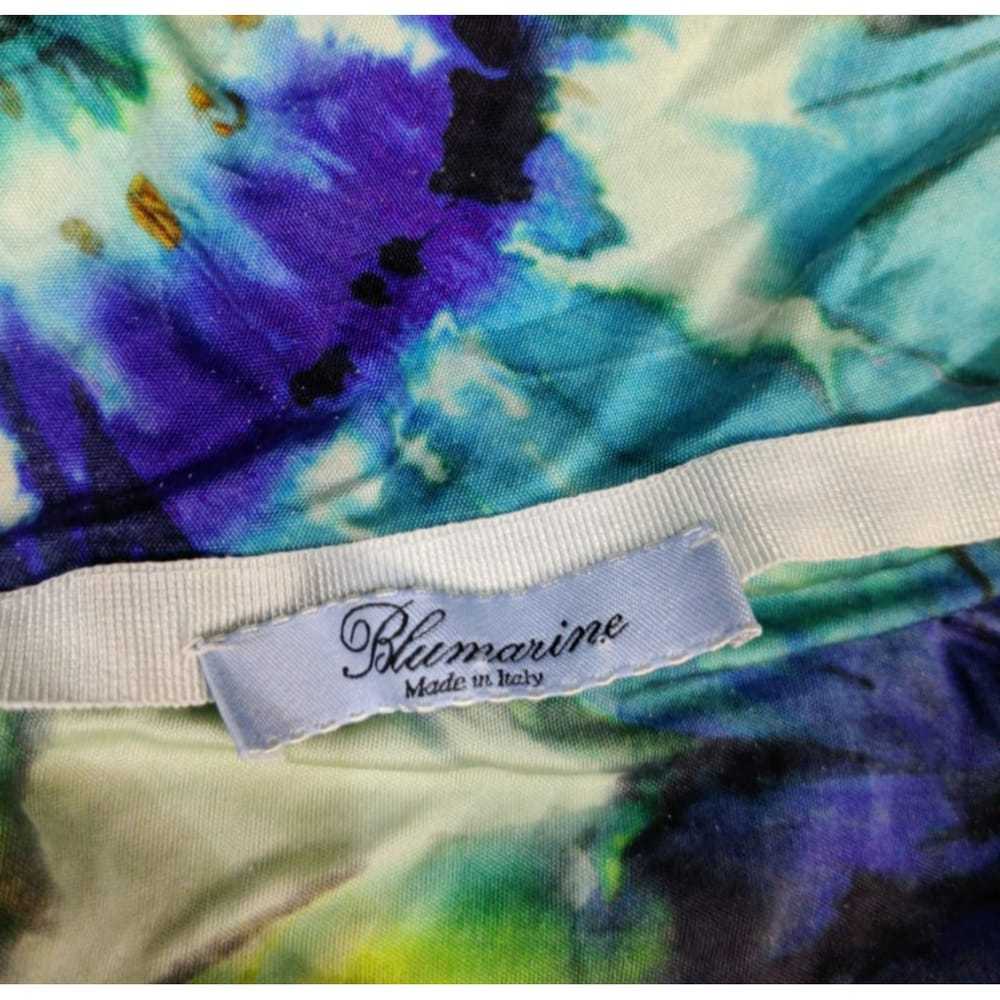 Blumarine Silk mid-length skirt - image 4