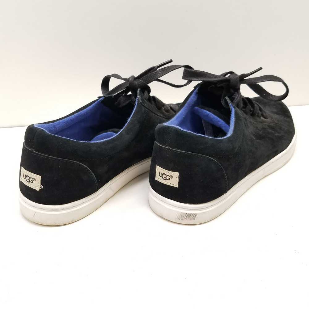 UGG Women's Karine Black Suede Sneakers Size 10 - image 4