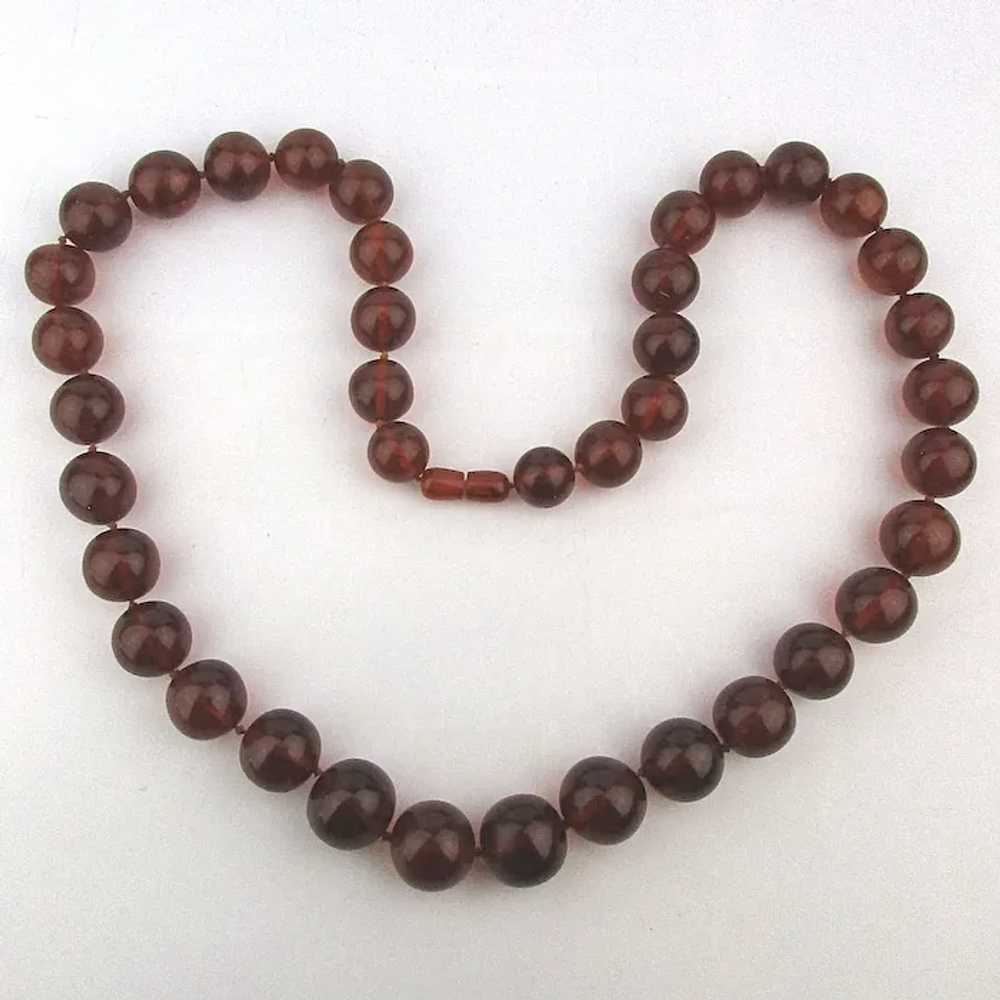 Long Chunky Baltic Amber Beads Necklace 134 Grams - image 3