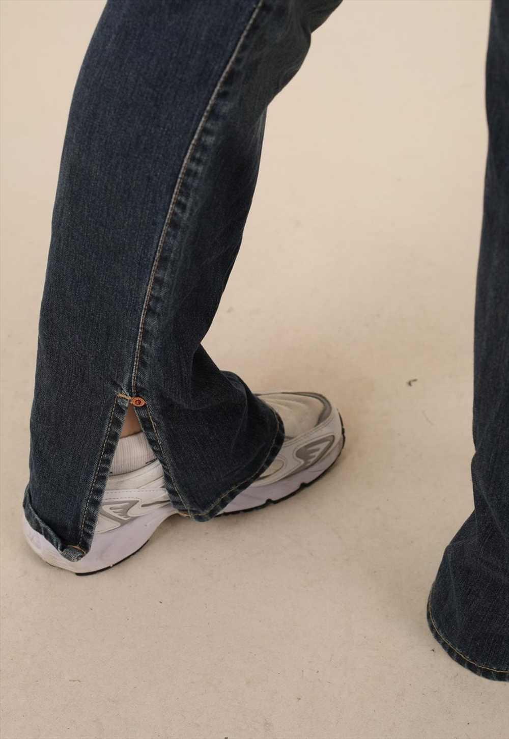 Vintage Y2K Levi's 547 low bootcut flared jeans r… - image 5