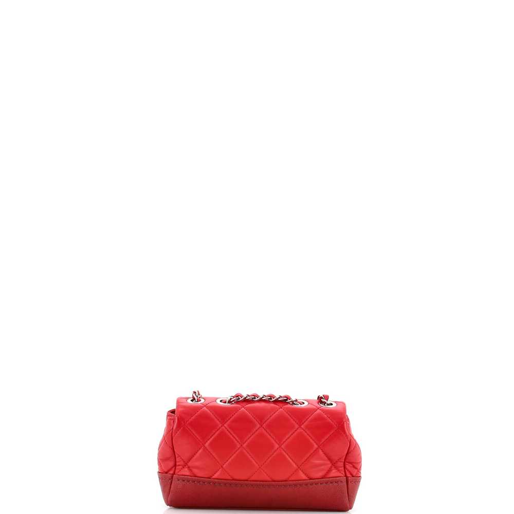 CHANEL Bi Coco Flap Bag Quilted Lambskin with Cav… - image 4