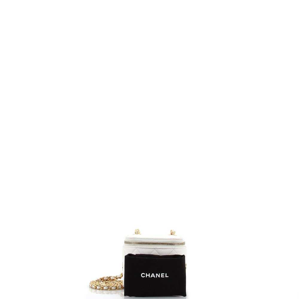 CHANEL Coco Casino Vanity Case with Chain Quilted… - image 2