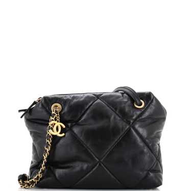 Chanel 2019 Paris-New York Small Bowling Bag - Black Crossbody Bags,  Handbags - CHA948637