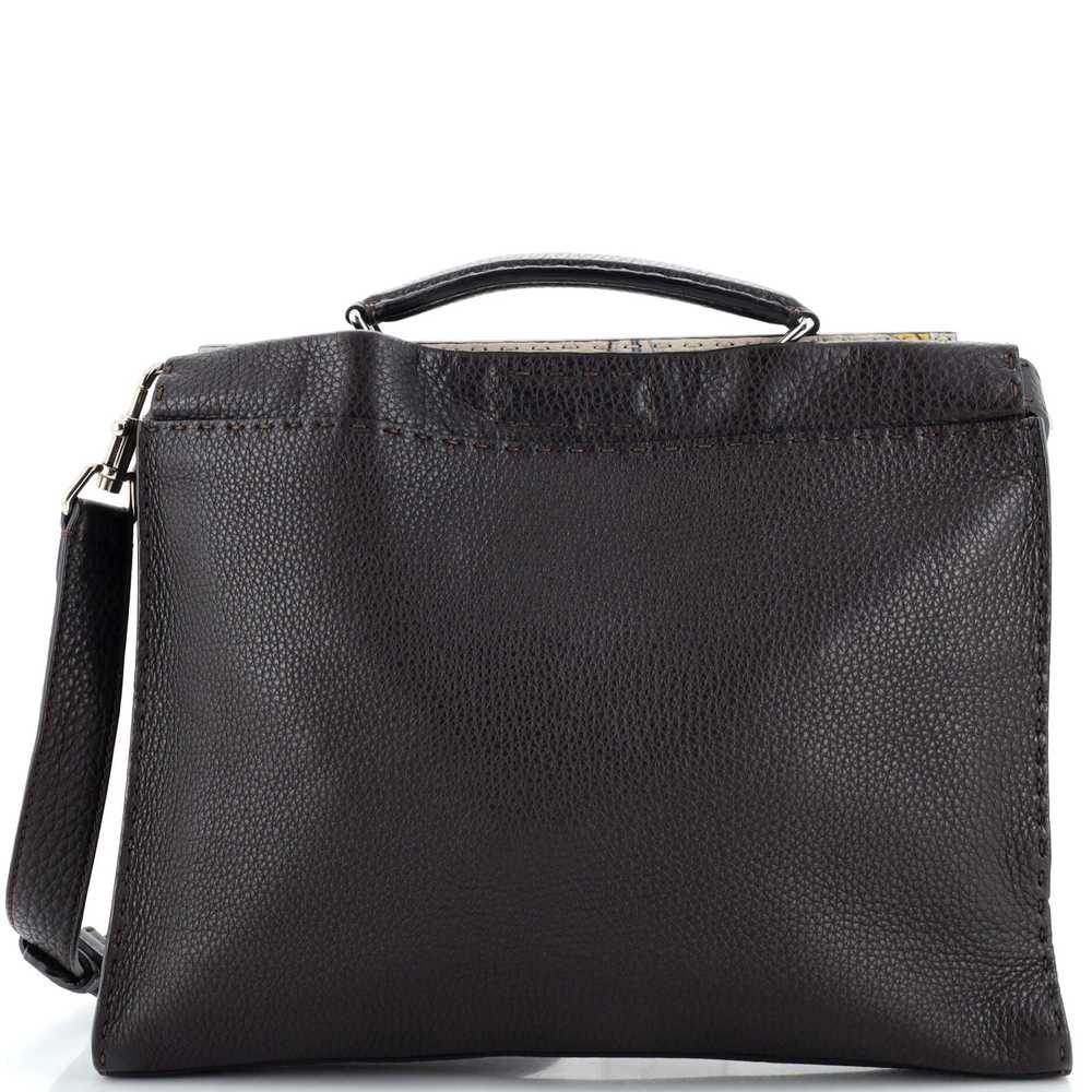 FENDI Selleria Peekaboo Fit Bag Leather with Prin… - image 1