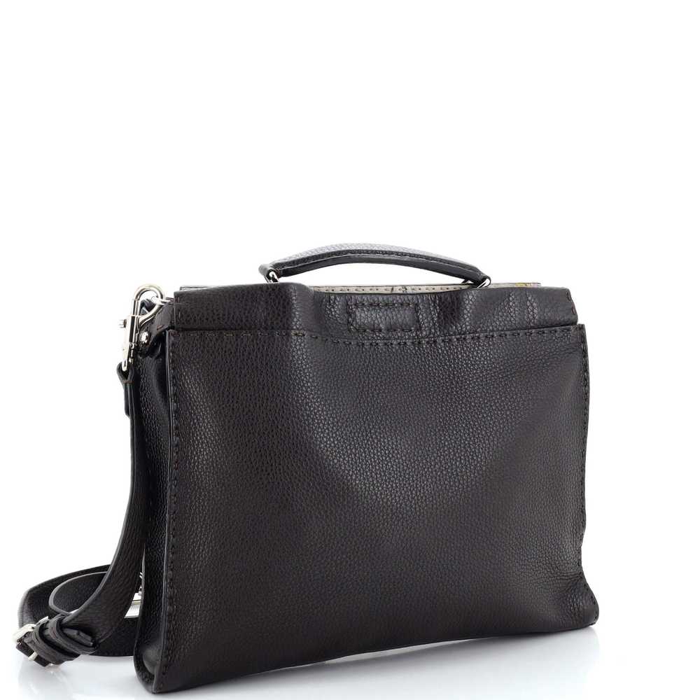 FENDI Selleria Peekaboo Fit Bag Leather with Prin… - image 2