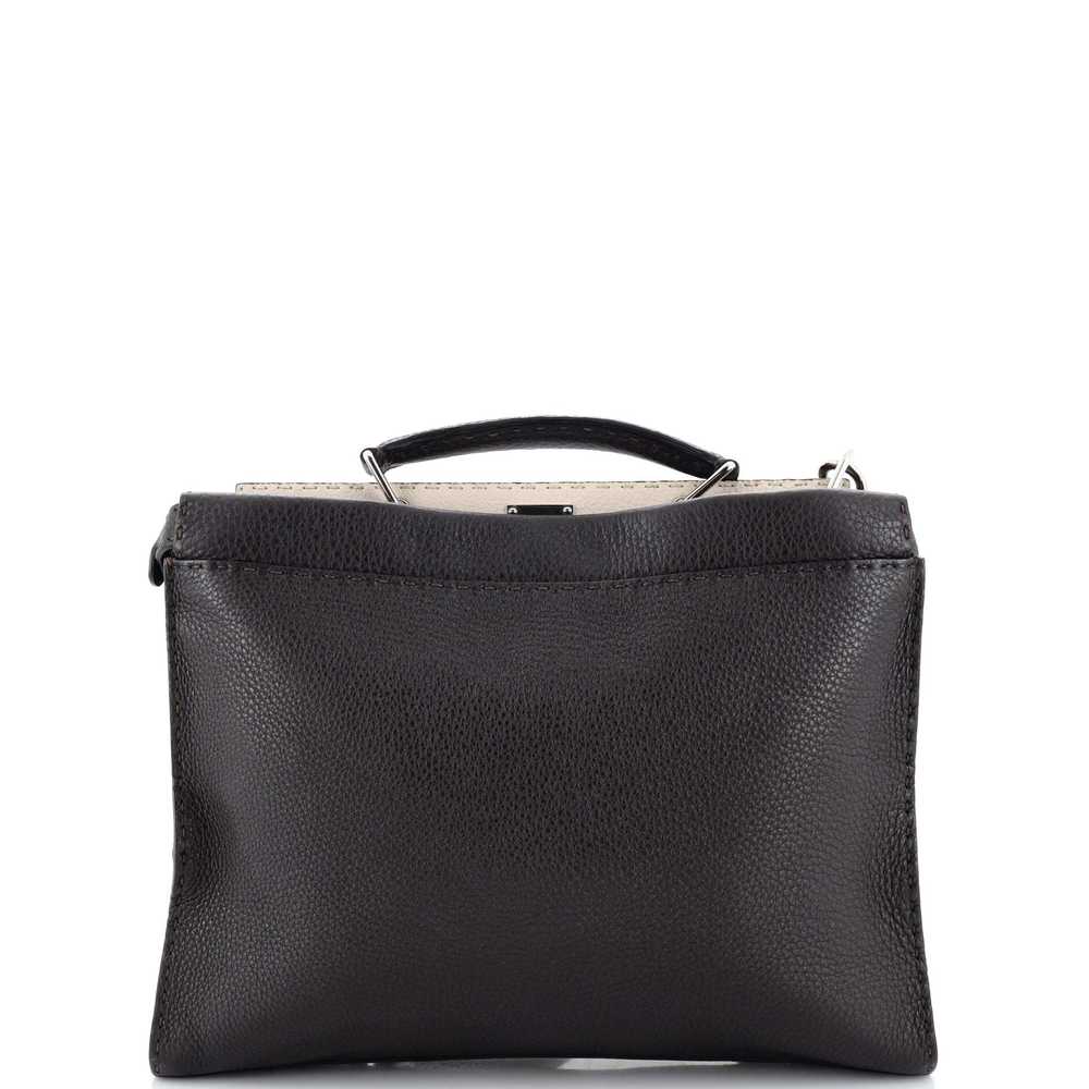 FENDI Selleria Peekaboo Fit Bag Leather with Prin… - image 3