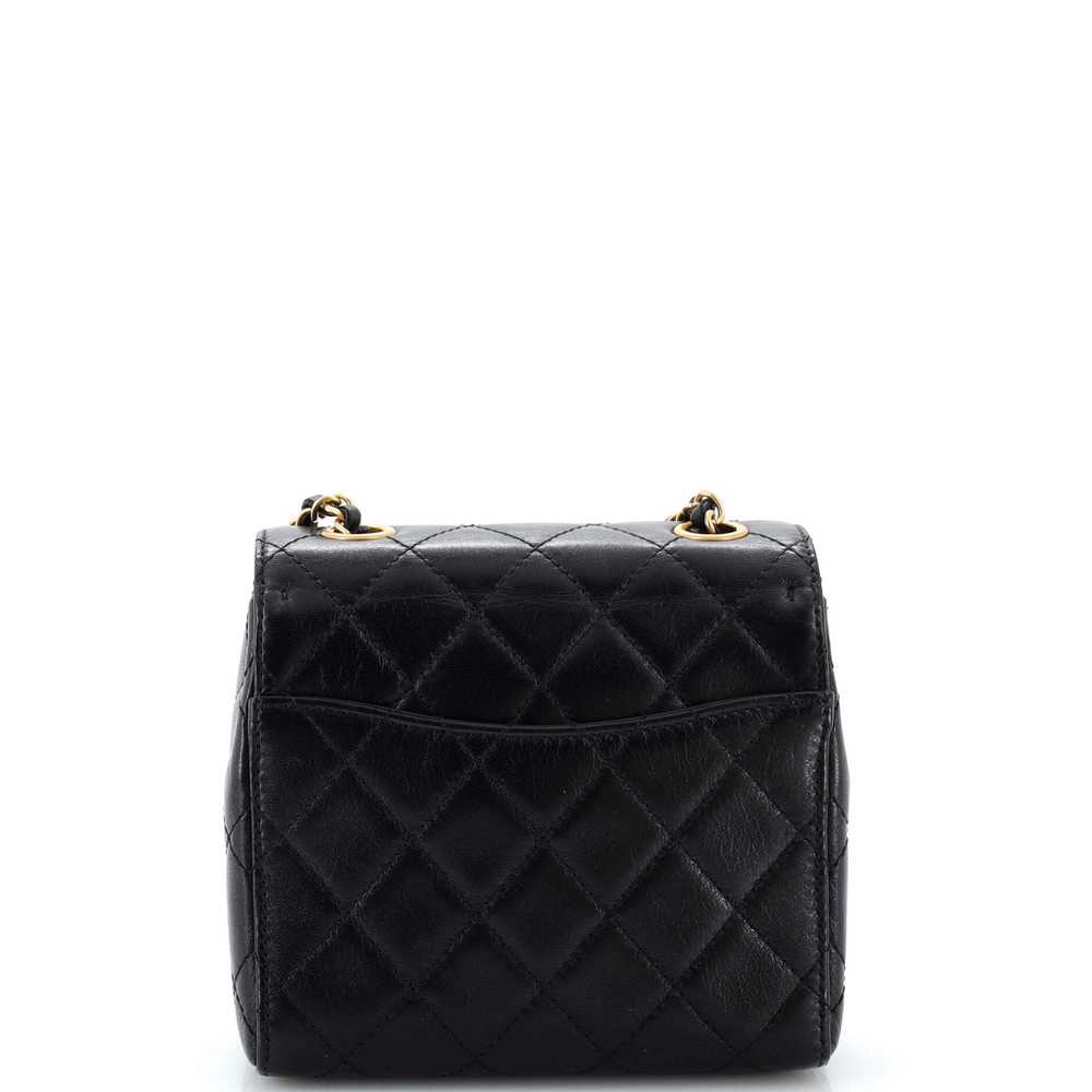CHANEL Retro Classic Square Flap Bag Quilted Goat… - image 3