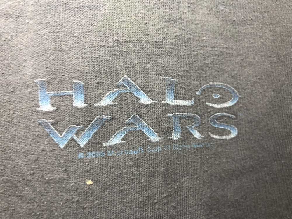 Exclusive Game × Vintage × War Halo Wars Game T S… - image 3