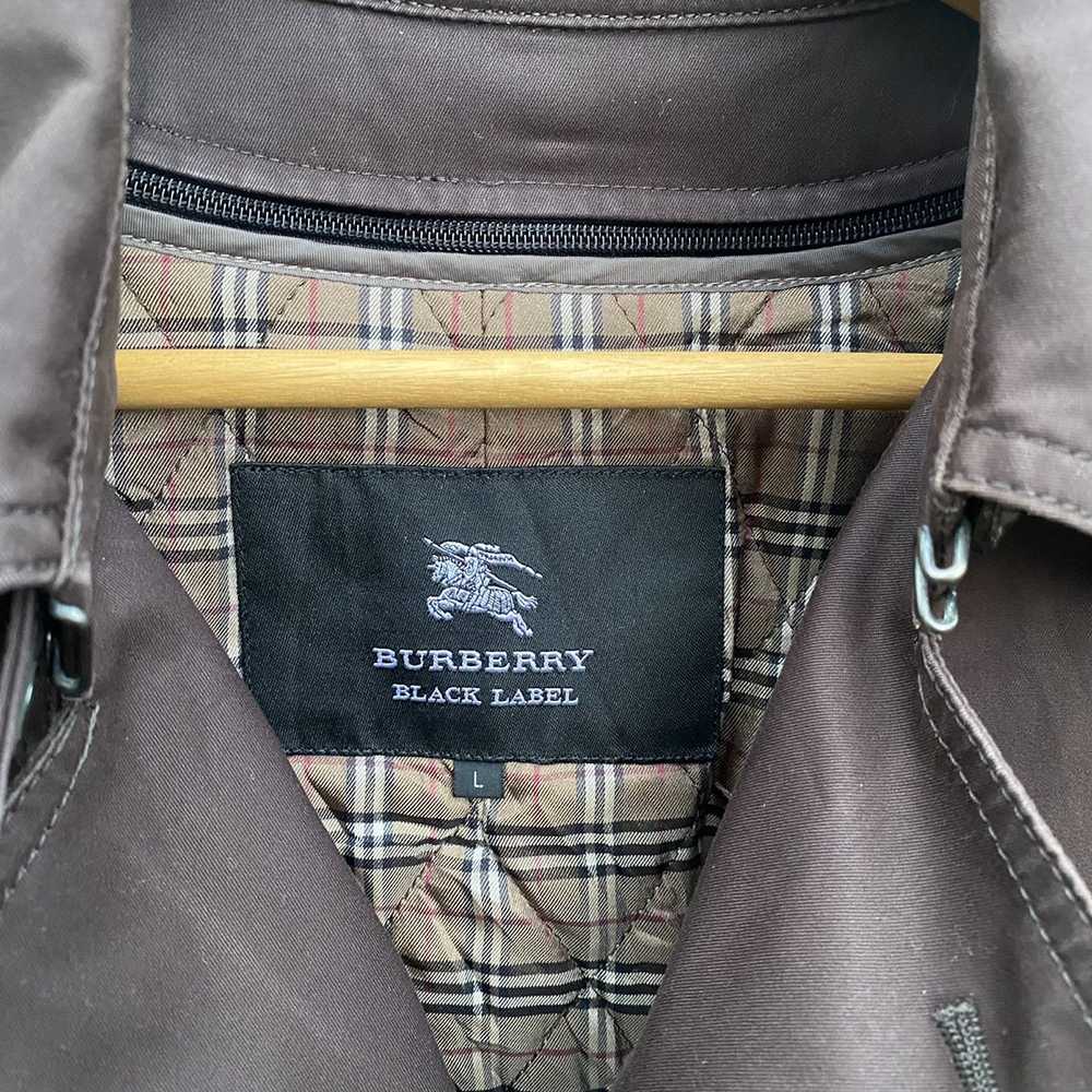 Burberry Burberry Black Label Trench Coat - image 5
