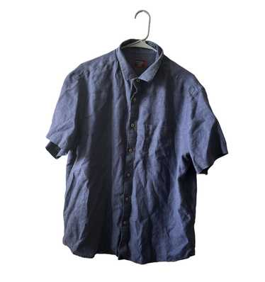 UNTUCKit Untuckit Button Up Shirt Men XL Blue Soli