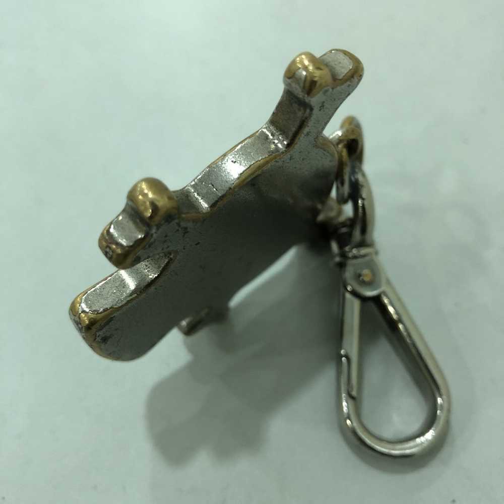 Prada Prada Skull N Crossbone Metal Keychain - image 6