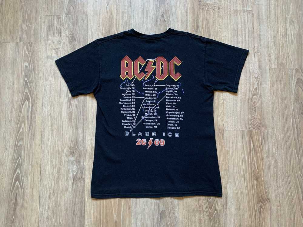Ac/Dc × Rock T Shirt × Vintage Vintage Ac/Dc Blac… - image 2