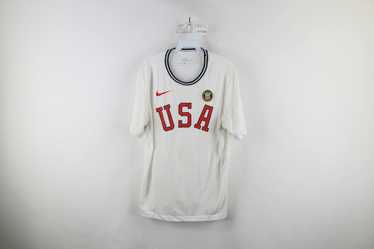 Nike × Vintage Nike Spell Out Olympics USA Short … - image 1