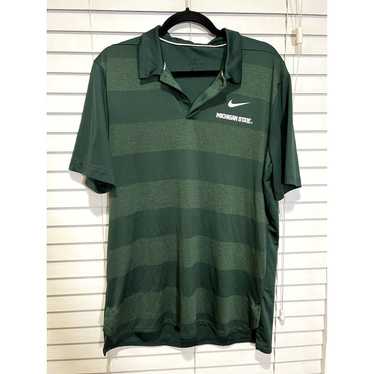 Nike Nike Michigan State Spartans Polo Shirt - Si… - image 1