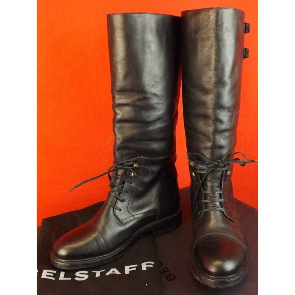 Belstaff Leather riding boots - image 4