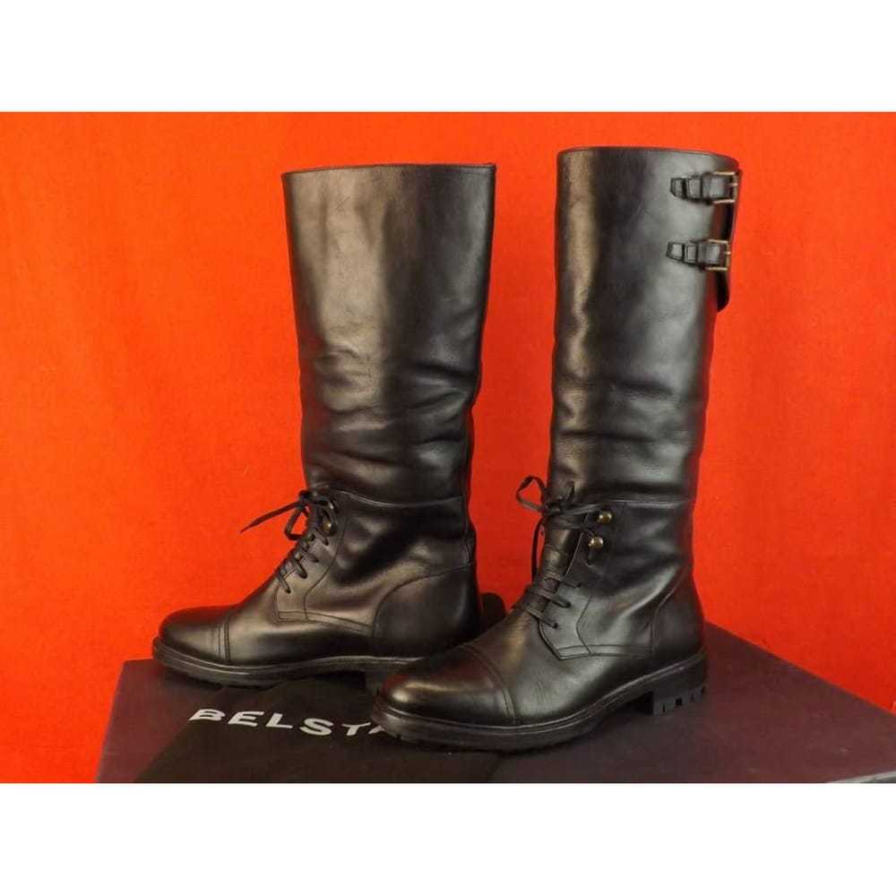 Belstaff Leather riding boots - image 8