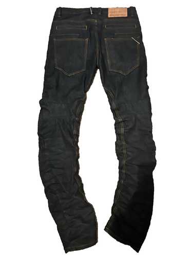 Cult of Individuality Japanese Selvedge hot Hagen Black Wash Distressed Jeans 40x34