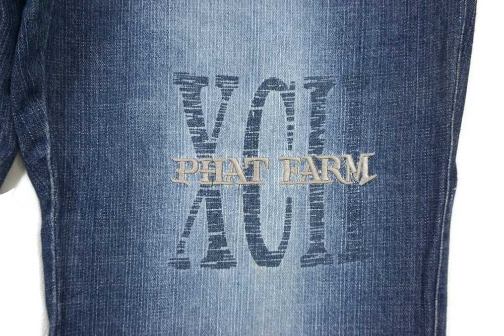 Phat Farm × Streetwear × Vintage Baggy Cropped Je… - image 6