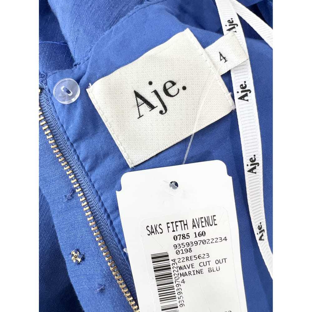 Aje Linen mid-length dress - image 10