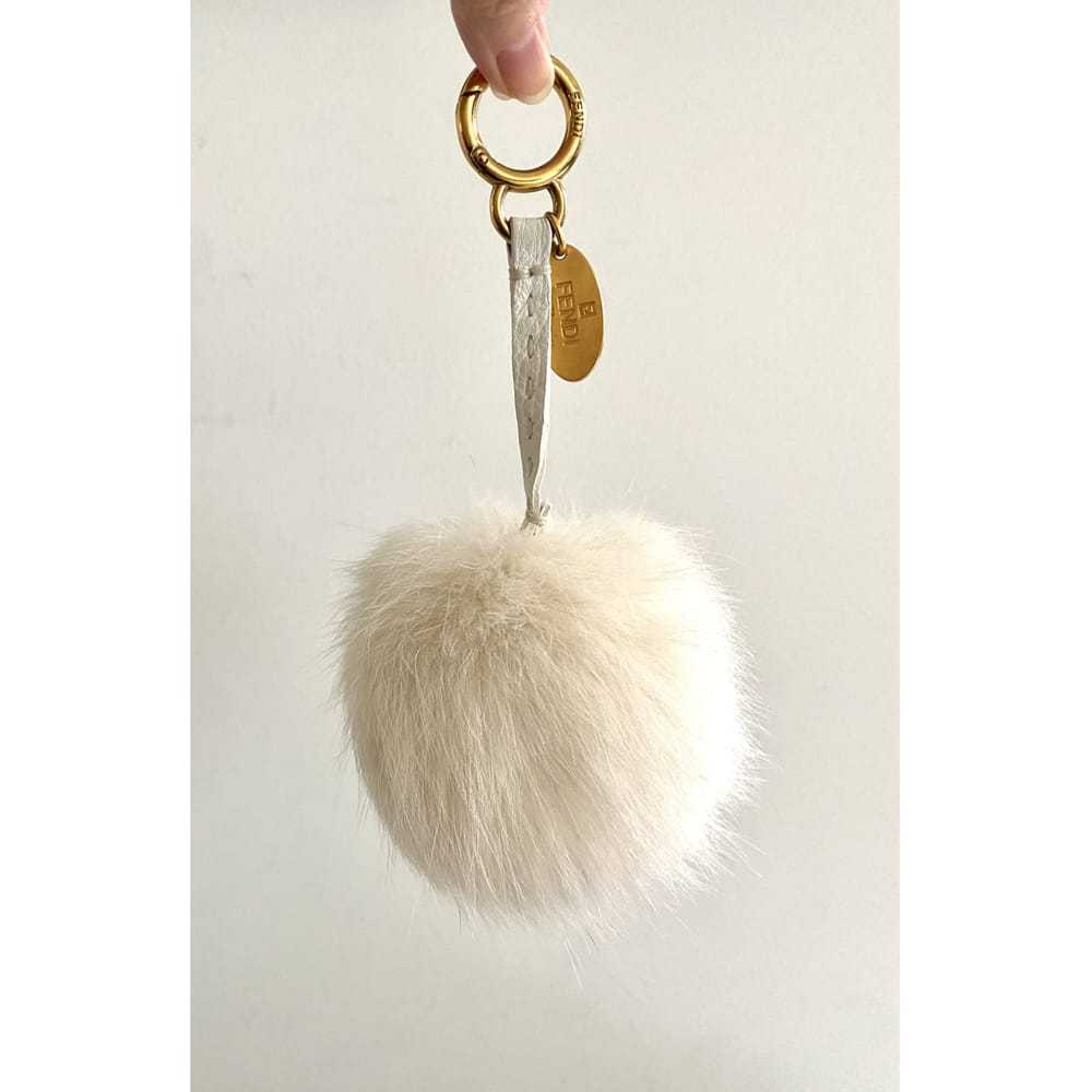 Fendi Pompon fox bag charm - image 2