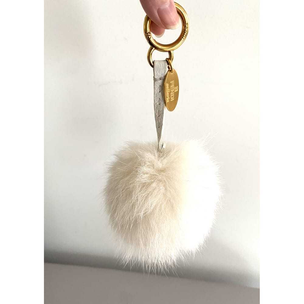 Fendi Pompon fox bag charm - image 5