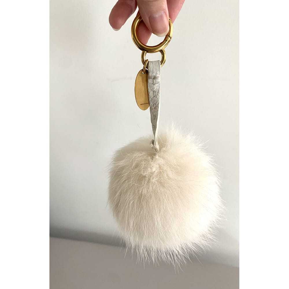 Fendi Pompon fox bag charm - image 6