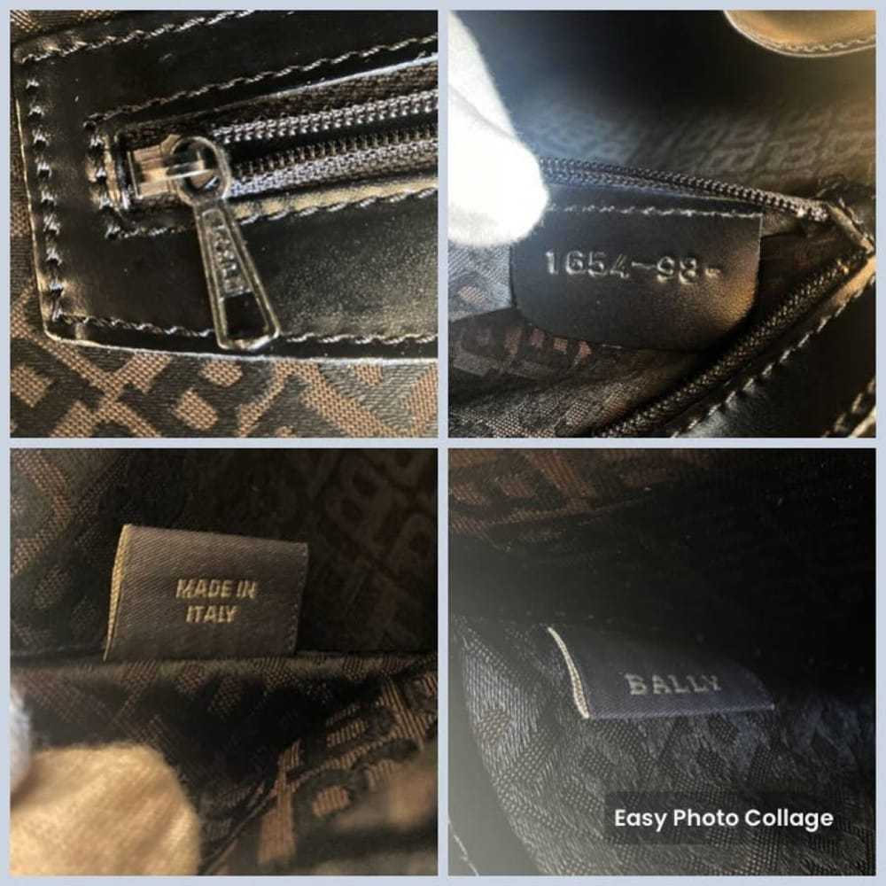 Bally Leather bowling bag - image 6