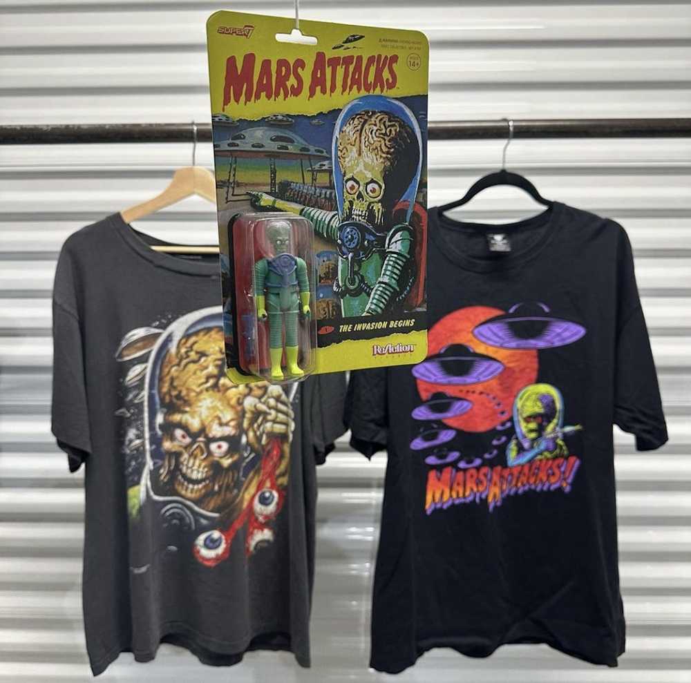 Movie × Vintage 1996 Tim Burton “Mars attack” col… - image 1