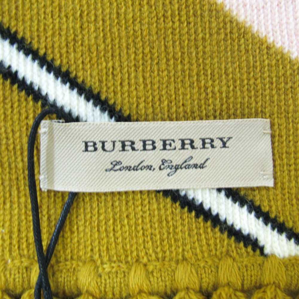 Burberry Burberry KNITTED STRIPE TIPPET Muffler 4… - image 6