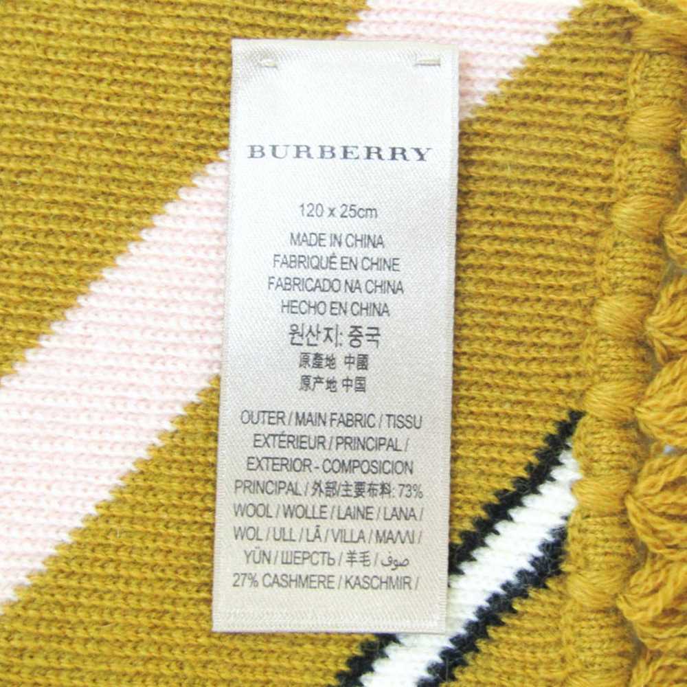 Burberry Burberry KNITTED STRIPE TIPPET Muffler 4… - image 7