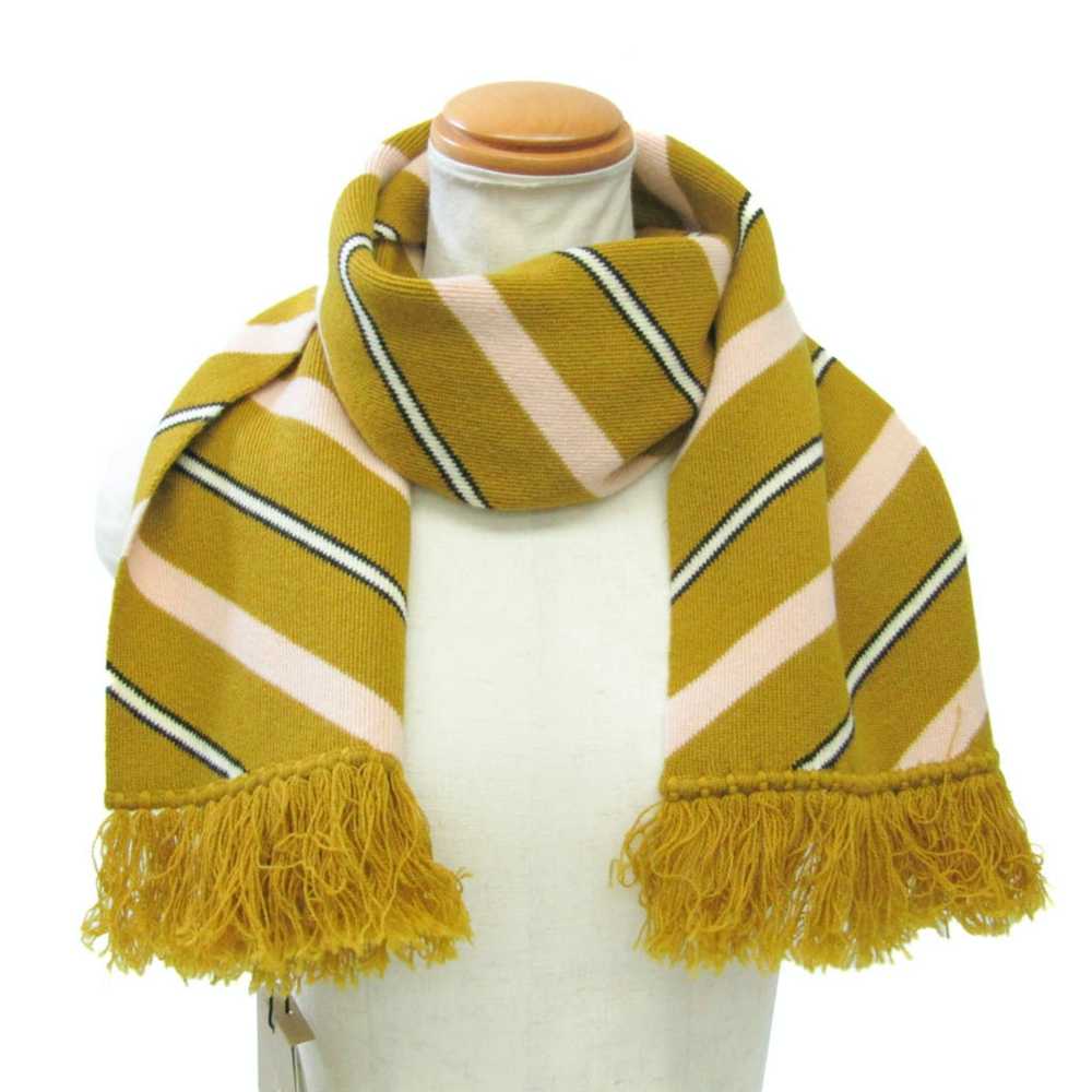 Burberry Burberry KNITTED STRIPE TIPPET Muffler 4… - image 9