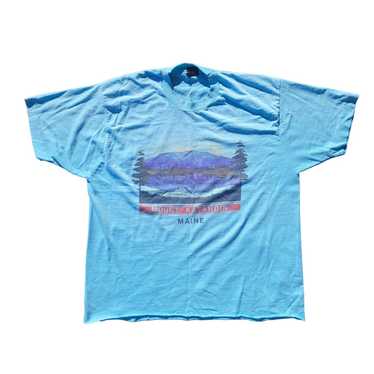 Screen Stars Vtg Mt. Katahdin Maine t shirt sz XL… - image 1