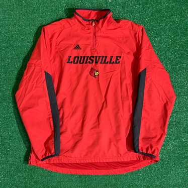 Louisville Cardinals Jersey Hoodie- Red Zip Front (#41360 / 6 pack