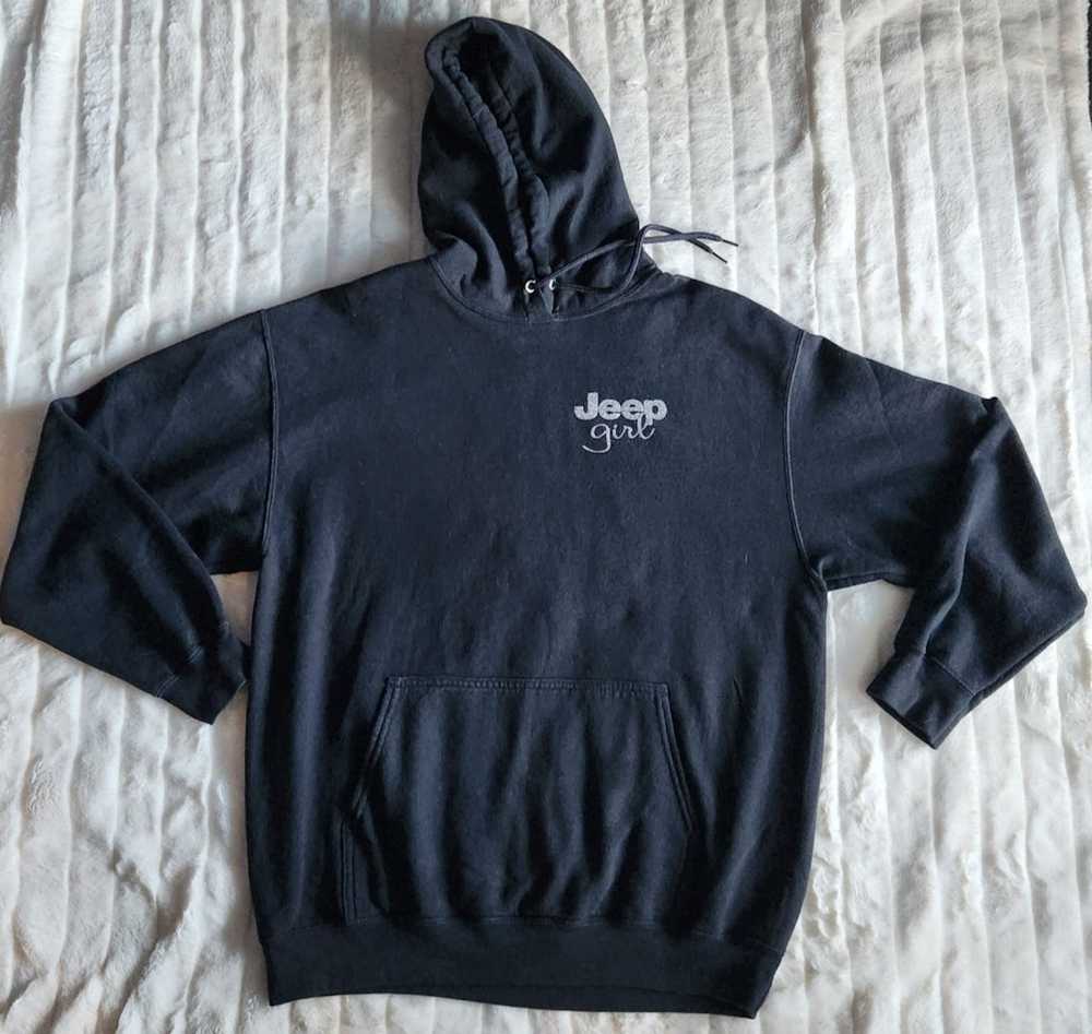 Streetwear Jeep Girl Hoodie Women Size Large - image 1