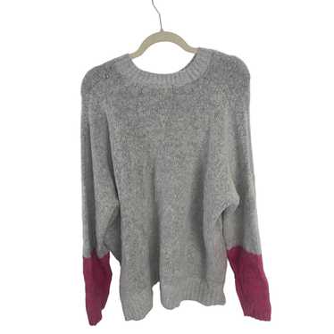 Diesel womans diesel sweater Crewneck grey pink w… - image 1