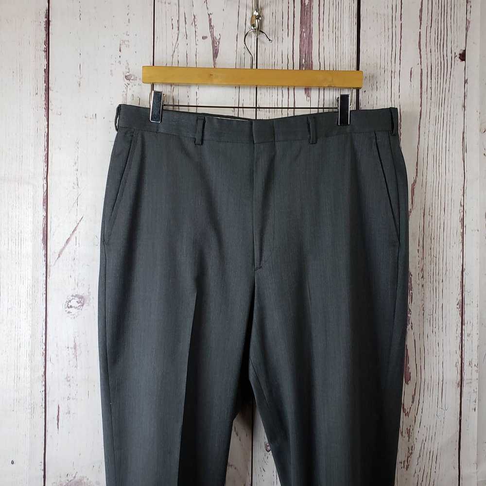 Berle Berle Dress Pants Mens Size 35 Flat Front C… - image 1