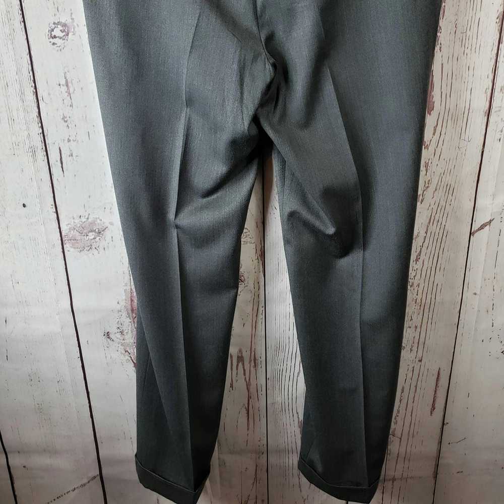 Berle Berle Dress Pants Mens Size 35 Flat Front C… - image 5