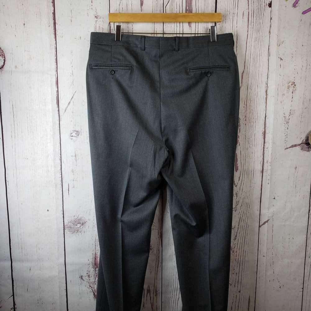 Berle Berle Dress Pants Mens Size 35 Flat Front C… - image 6